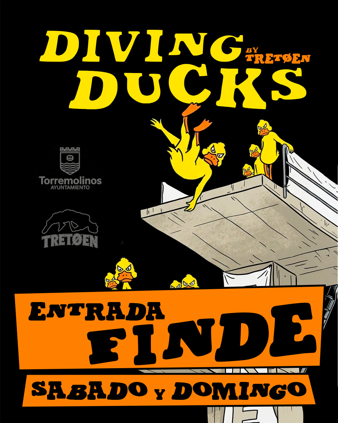 DIVING DUCKS: Entrada Finde