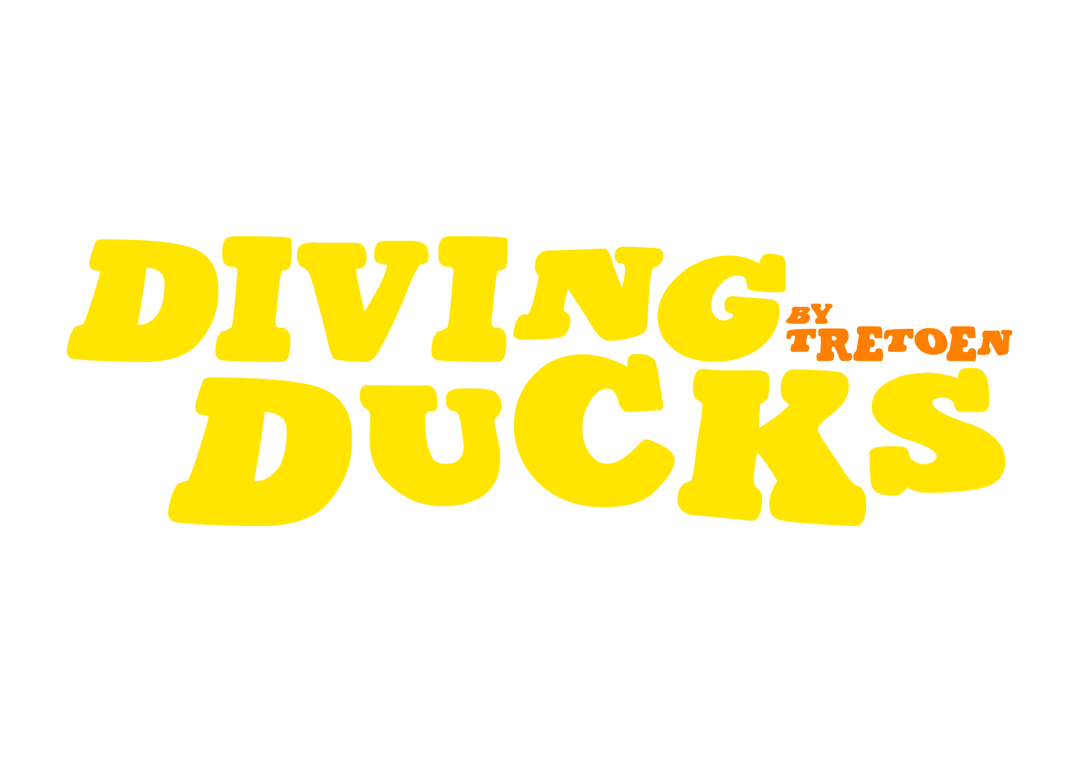 Diving Ducks by Tretoen